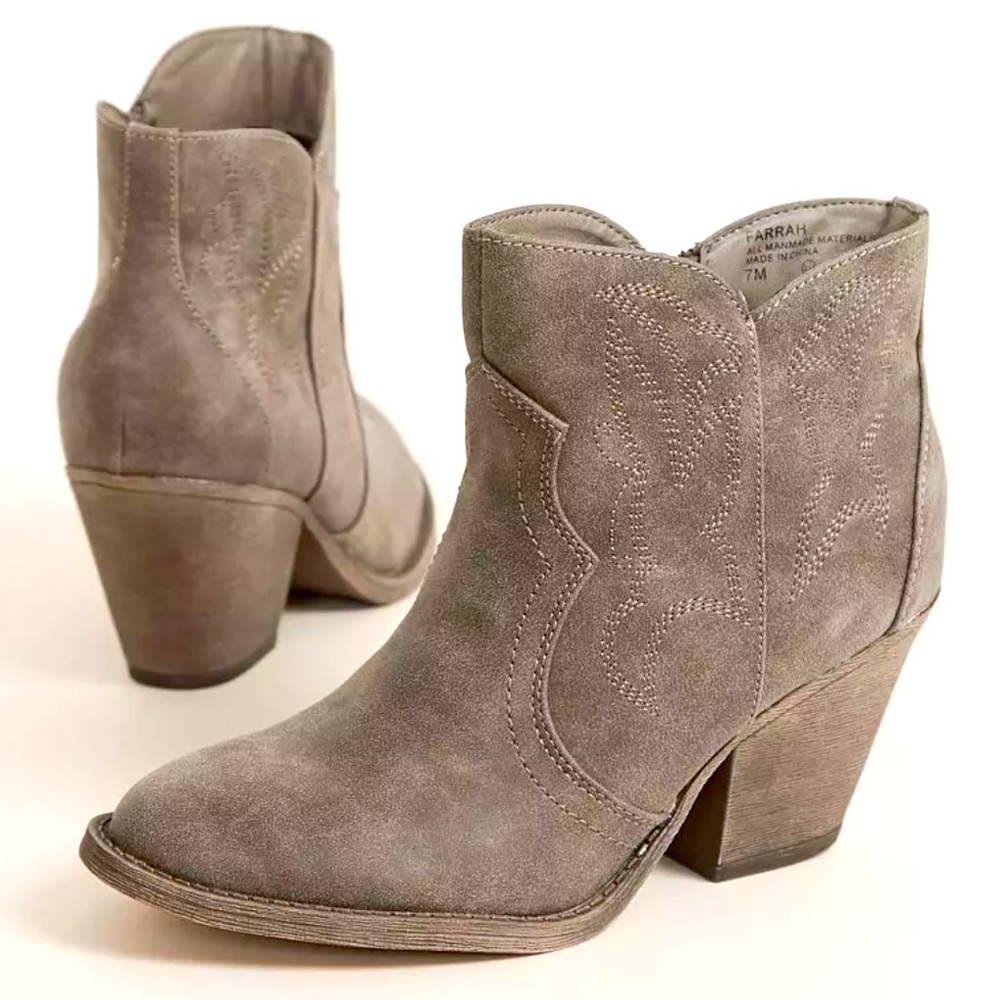 BKE Farrah Western Booties